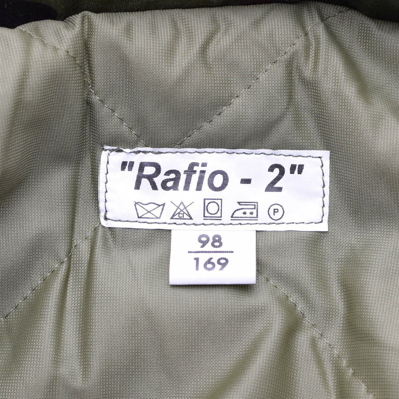 Äkine Polish Army Parka Panther Camo Military Jacket Combat BDU Surplus New