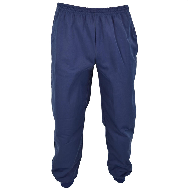 Original French Navy Troops Tracksuit Pants Military Issue Sportswear Bottom New