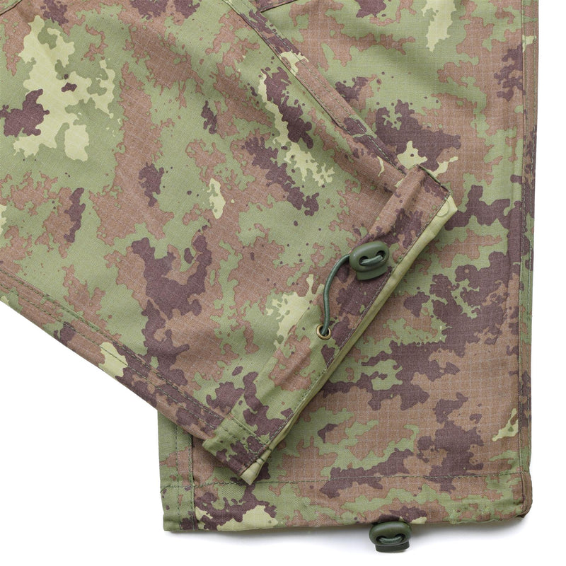 Äkta italienska militära stridsbyxor Field Troops Ripstop BDU Vegetato Trousers