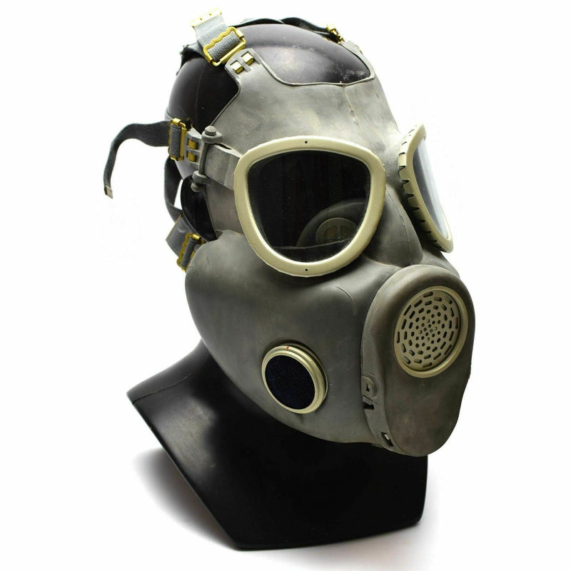 Polsk militär gasmask MP-4 äkta respiratorisk kemisk grå oliv od ny