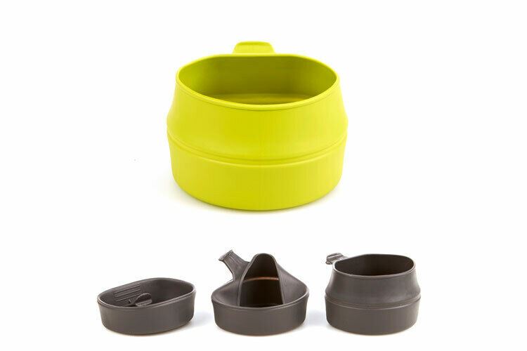 Äkta Wildo -märke hopfällbart fällbart camping cup bushcrafter lättvikt Ny