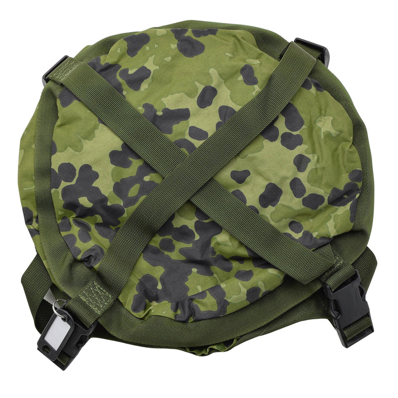Original dansk militär kompressionsväska M84 Camo Pu Coated Lightweight New