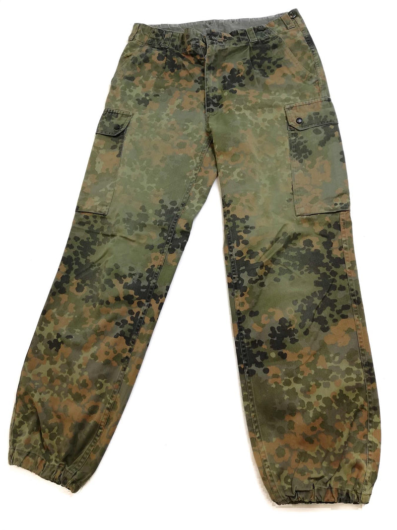 Original tysk arméutgåva Flecktarn Camo Pants Field Combat Military Trousers
