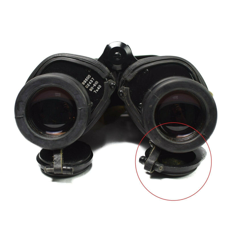 Äkta rumänska armé Ior Valdala 7x40 Binoculars Vintage Porro Bak5 Military