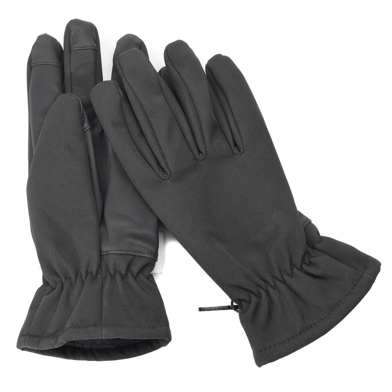 Mil-tec handskar män softshell thinsulate ™ foder svarta vinter män taktiska redskap