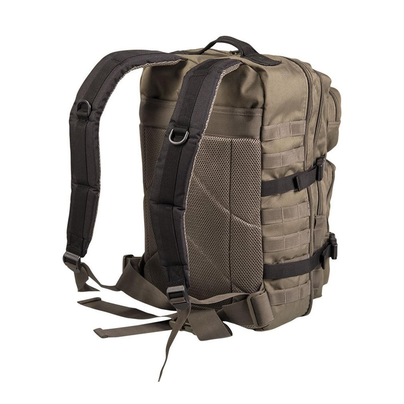 Mil-Tec U.S. Assault Ranger Trekking ryggsäck Stor camping dagpack oliv svart