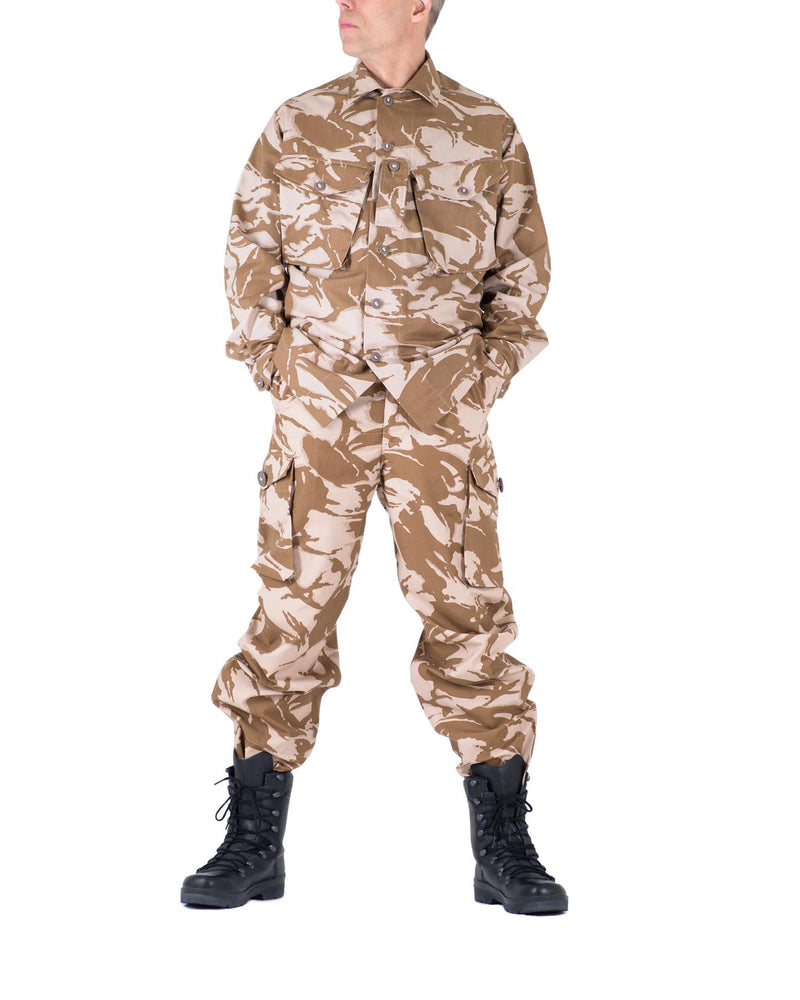 Äkta brittiska arméstrandbyxor öken militära byxor vindtäta nya