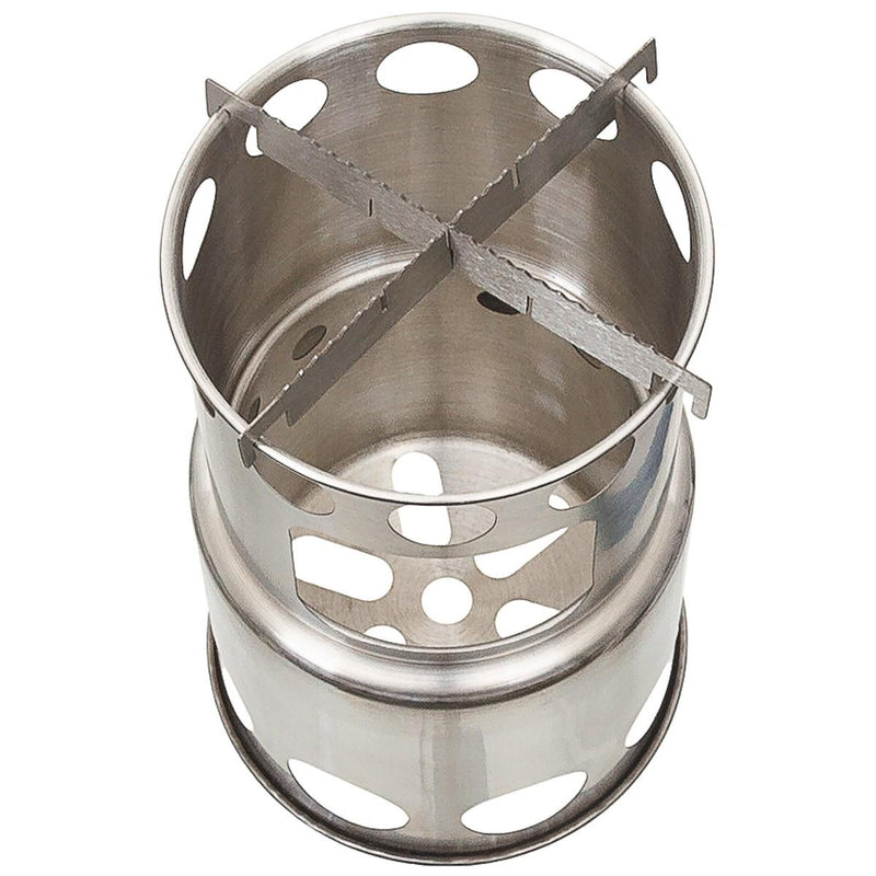 MFH Travel rostfritt stål matlagningsset camping mess kit treking vandring kruka