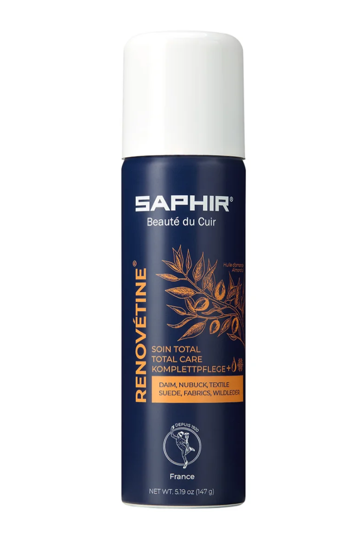 Saphir Renovétine Mocka & Nubuck Renovator Spray 200ml Total Care Mandelolja