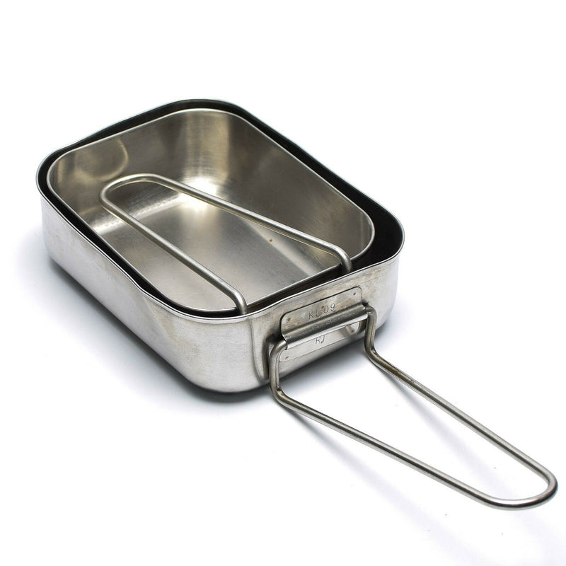 Original holländsk militär rostfritt stål 2st