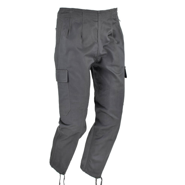 Original Danish Army Pants CF M-71 Grå militärutgåva Danmark Combat Trousers