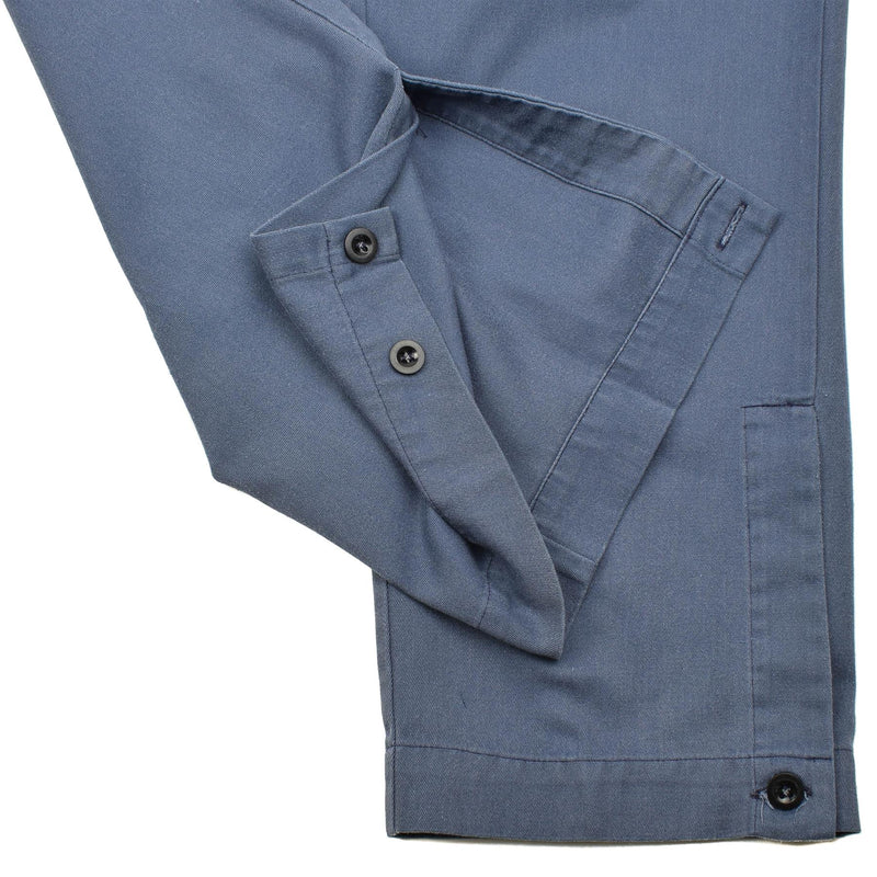 Äkta schweiziska civilförsvarsbyxor Blue Pants Combat Schweiz Military används