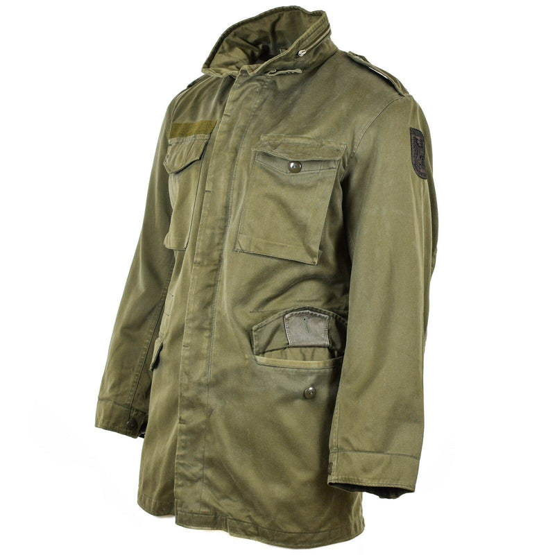 Original Österrikisk BH -arméstrid M65 Jacka OD Military Olive Drab Parka Parka