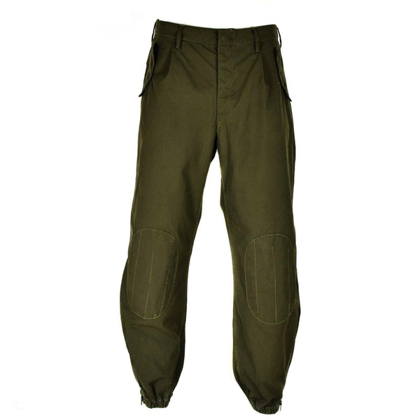 Äkta italienska arméstrandbyxor Militära byxor Field Combat O.D Olive