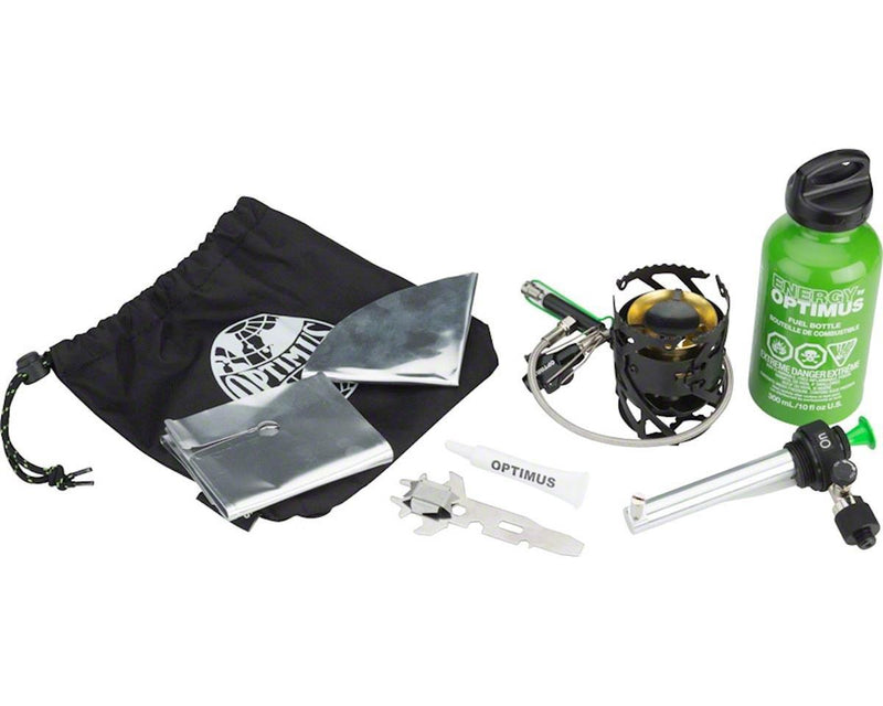 Optimus Polaris spis camping vandringsläger vikbar lätt 0.4L bränsleflaska