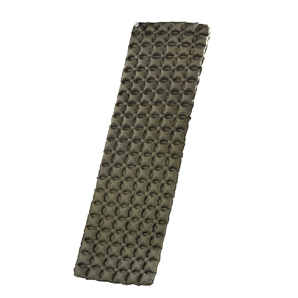 M-TAC Uppblåsbart liggunderlag 195x58x5cm Lätt campingmatta Olive