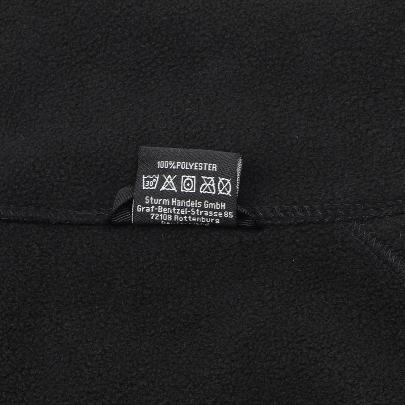 Mil-tec armé stil fleece pullover kall väderjacka sportkläder tröja svart