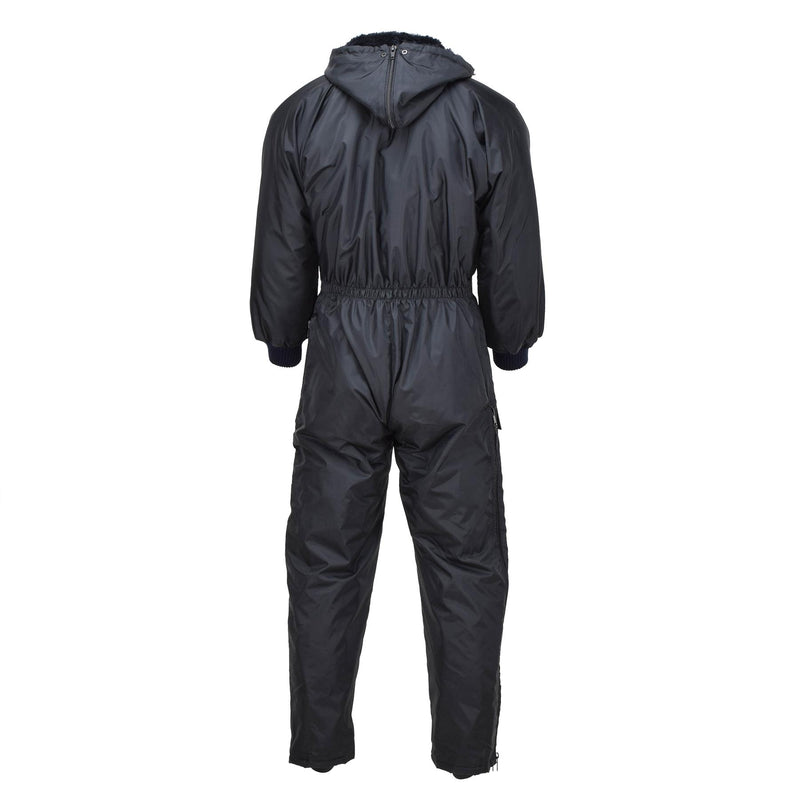 Original Dutch Military Work Coverall Hooded Cold Weather Jumpsuit quiltad foder