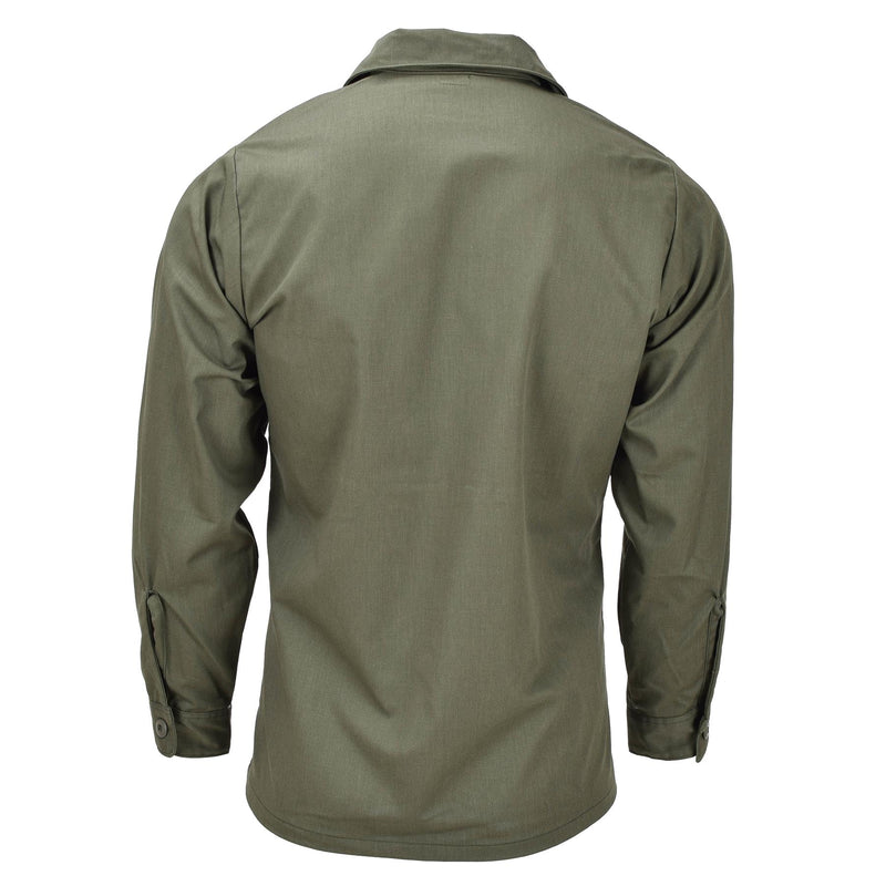 Original U.S. Army Long Sleeve Tactical Shirt Olive trötthet Militärfält Nytt