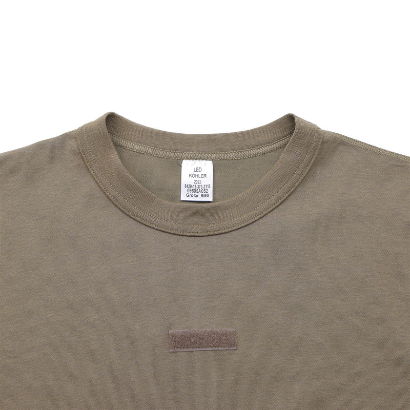 Leo Kohler Military T-shirts Army Troops Uniform Bas Layer Top Underwear Khaki