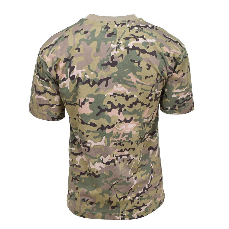 MFH U.S. Army Style T-shirt Kort ärm Operation Camo andningsbar lättvikt