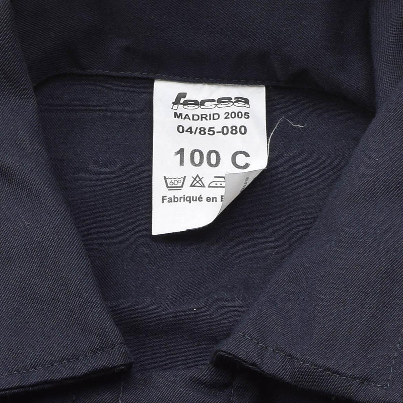 Äkine French Navy Coverall Thermostable Marine Jumpsuit Solid Dark Blue New New