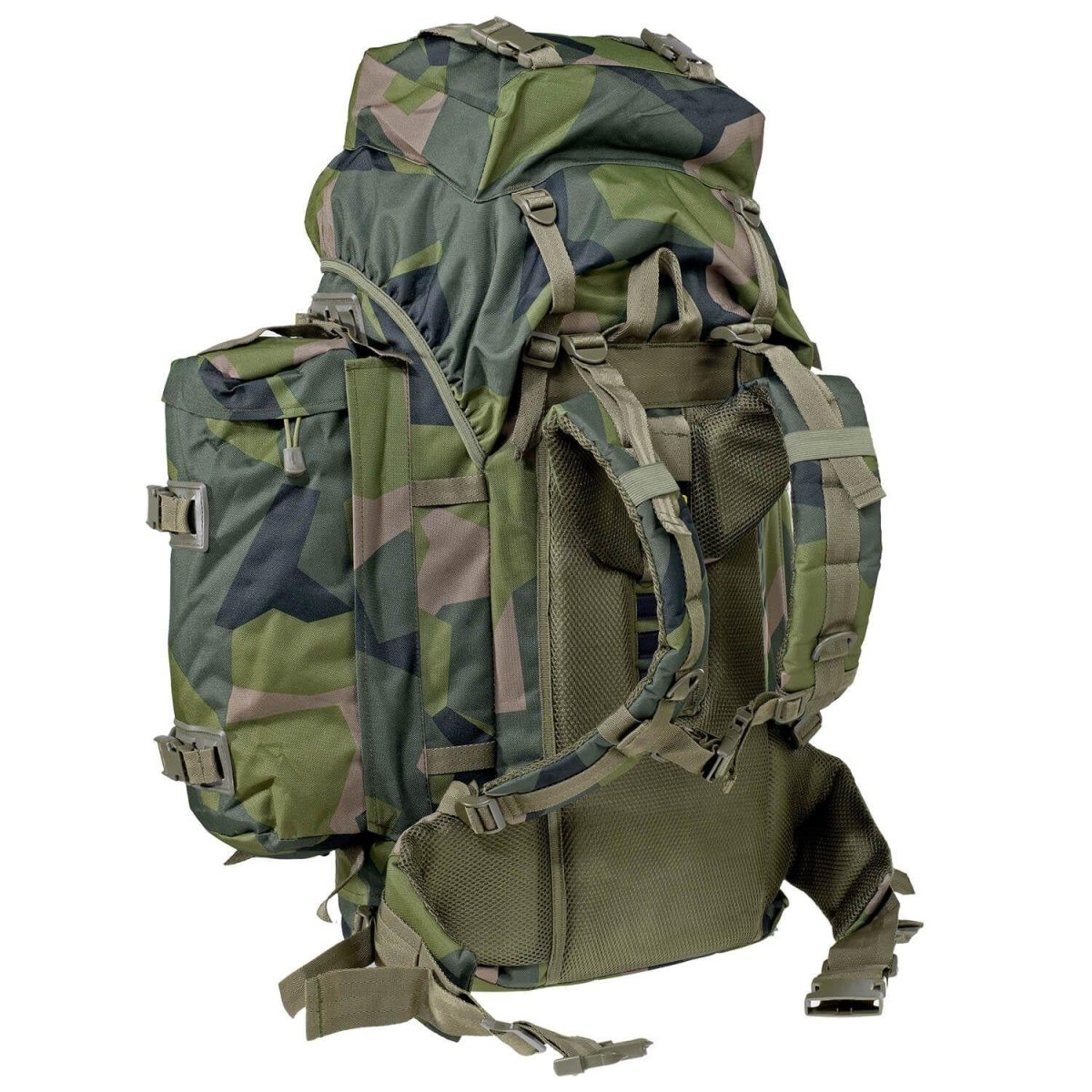 A.blochl BW Mountain vandring camping ryggsäck utomhus ryggsäck stort m90 camo ny