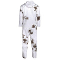 A.Blochl German Army Style Jacket Snow Camo Reversible Outter Uniform Layer Nytt