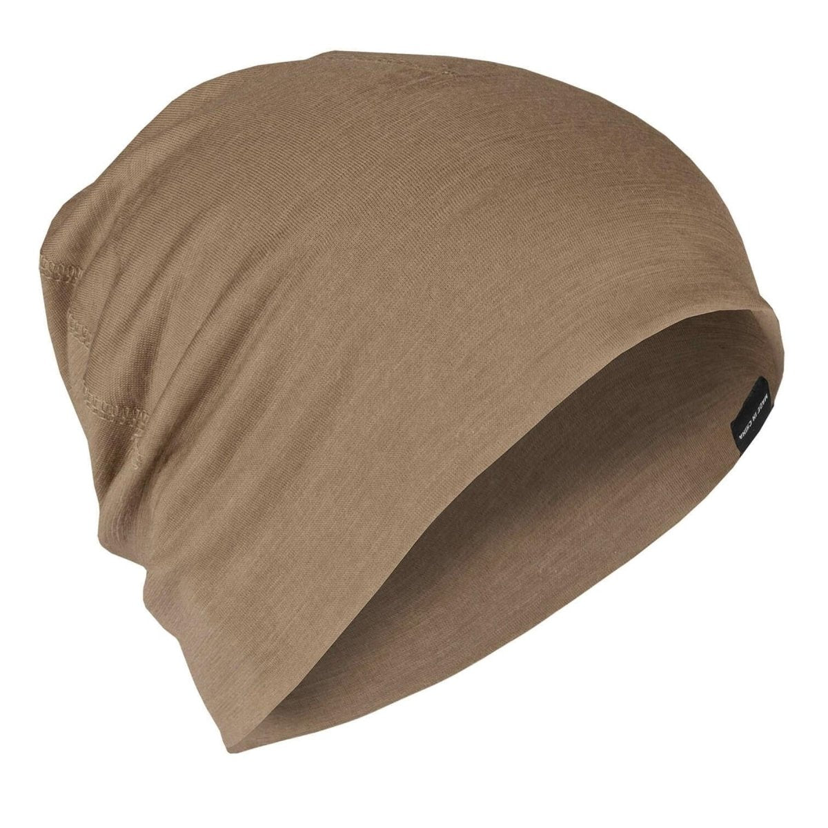 A.Blochl Merino Wool Beanie Sports utomhus huvudbonader med andningsskåp cap coyote