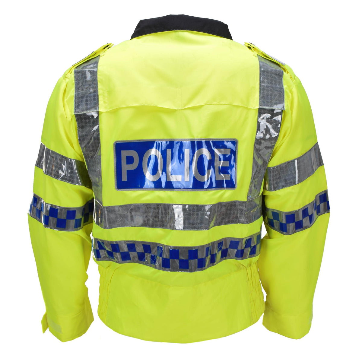 Original Scottish Police High Visibility Reflekterande Uniform Jacket Yellow