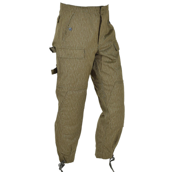Original tysk militär NVA Strichtarn Camo Tactical Pants Field Truussers New