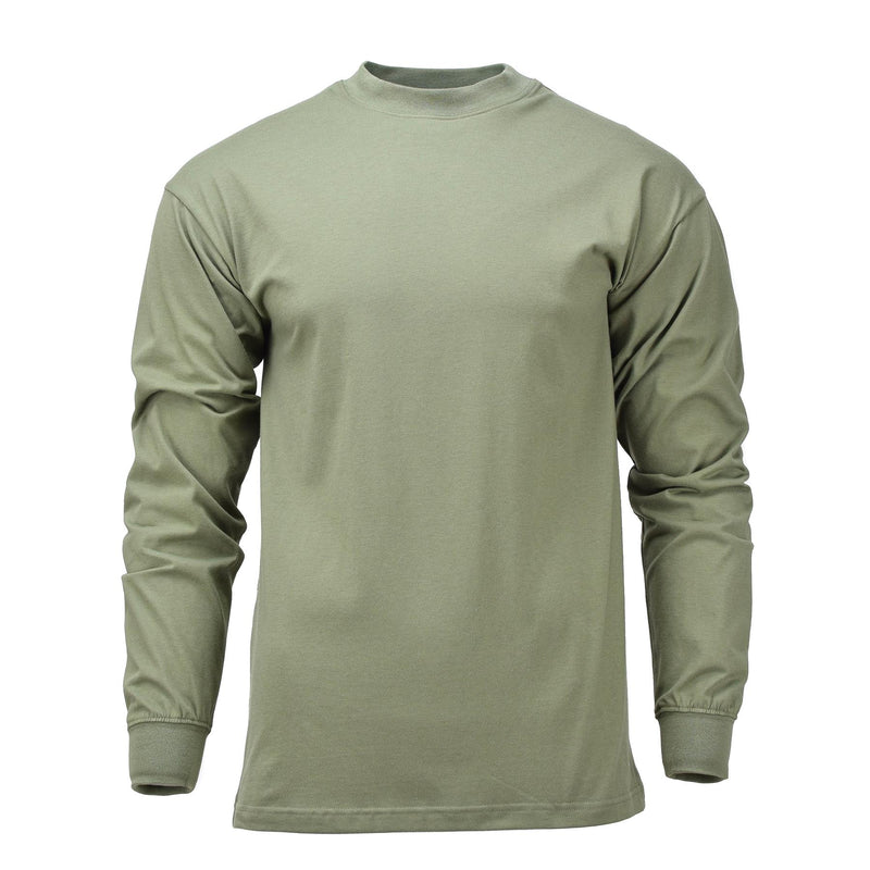 Tjeckisk militär skjorta långärmad olivunderkläder 2: a lager vandring uniform ny