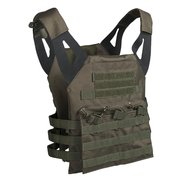 Mil-Tec Gen II Tactical Vest Combat Modular Plate Carrier Waistcoat Olive