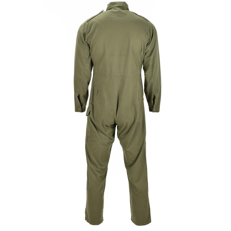 Original British Coverall Army Olive Green Suit Mechanics Jumpsuit Coveralls OD