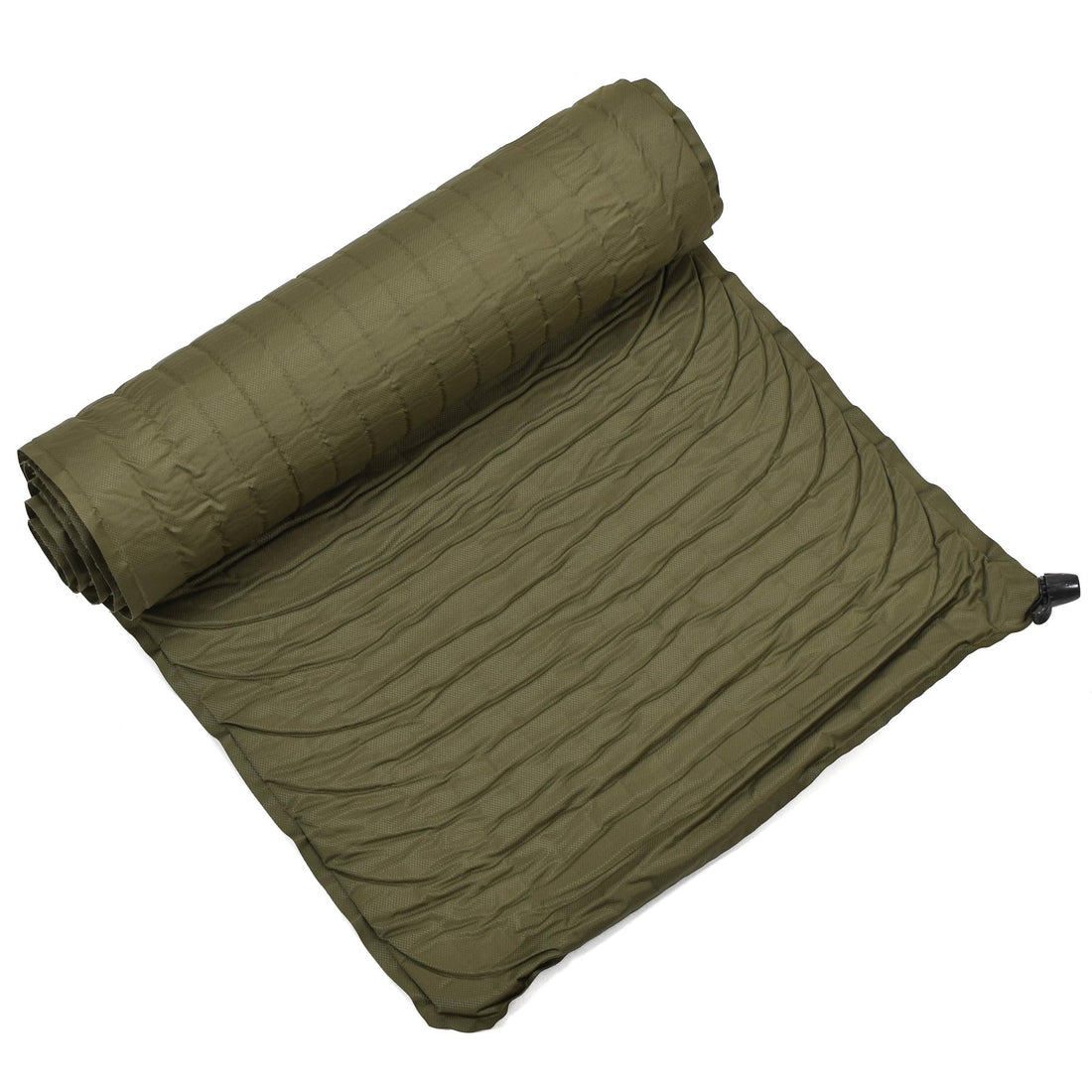 Original holländsk militär liggunderlag Roll-Up campingmatta 180x50 cm Olive