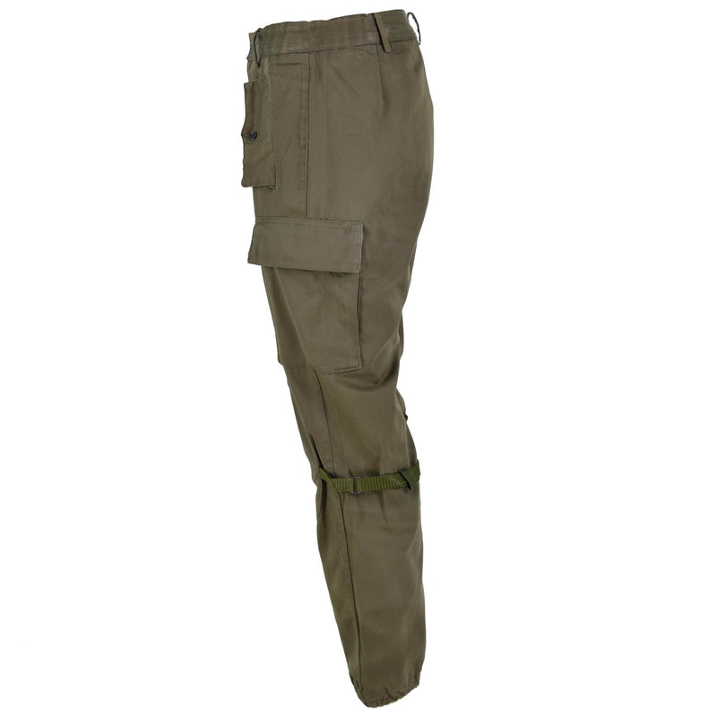 Original italienska arméstridbyxor BDU Field Troop Work Uniform Pants OD