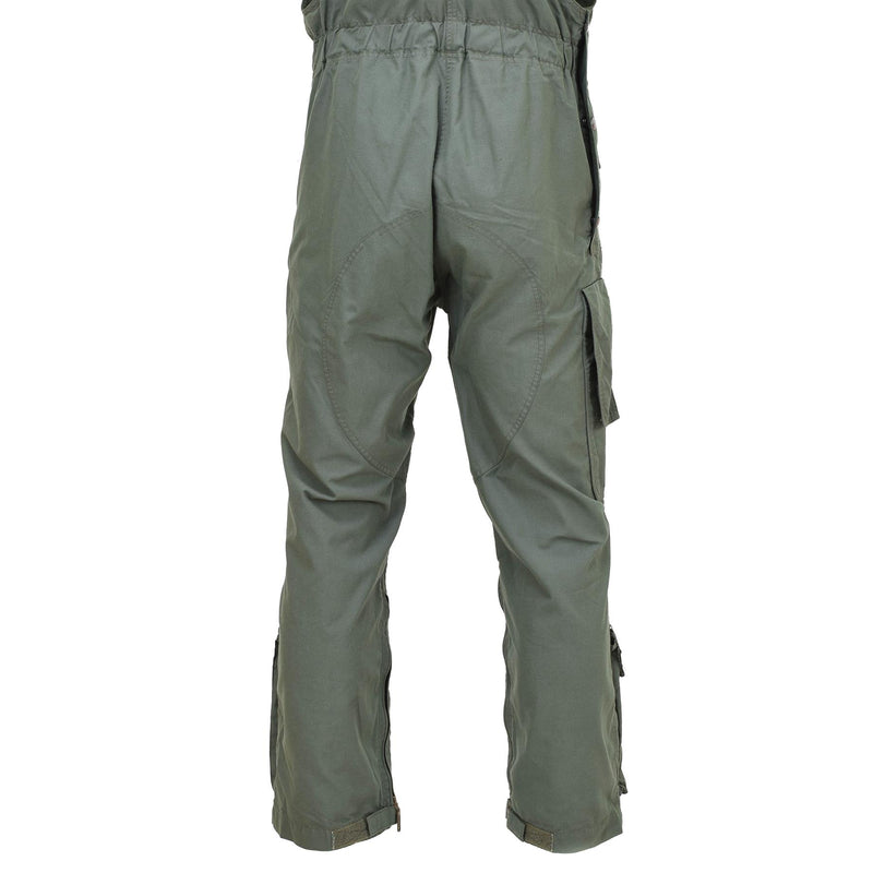 Original tjeckiska arméhaklappar flambeständiga aramid militära överskottsbyxor