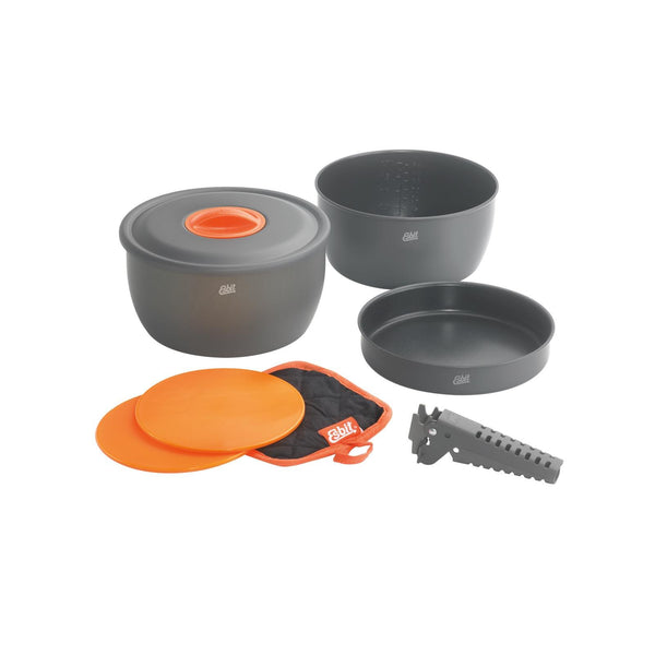 Ebit Brand Cookware Lightweight Hållbar aluminium utomhus camping potten BPA gratis