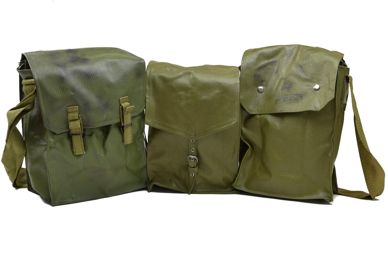 Rumänska M74 Gasmask Full Face NBC Respirator Vintage Olive Military Surplus