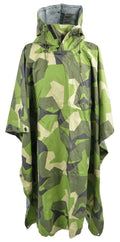 Ale-Tex 3 Layer Army Style Waterproof Rain Poncho Cape PTF Membrane M90 ​​Camo