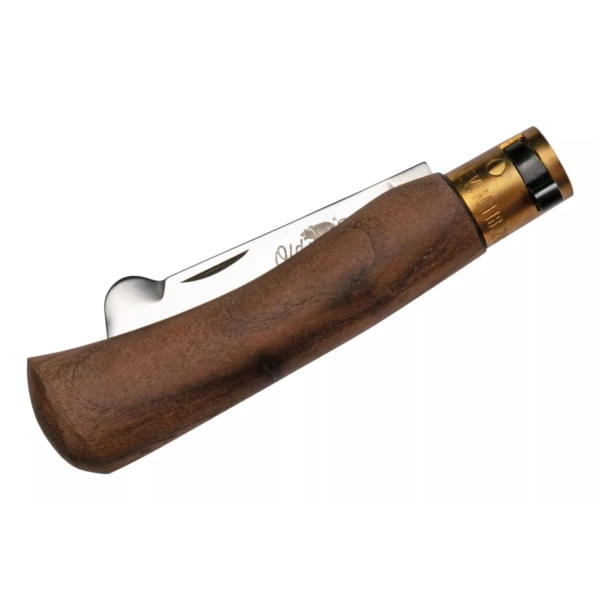Antonini Old Bear Folding Ympkniv 7,5cm Rostfritt stål Valnötshandtag