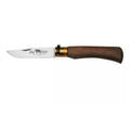 Antonini Old Bear Fickkniv 8cm Rostfritt stål Blad Valnötsträ Handtag