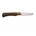 Antonini Old Bear Fickkniv 8cm Rostfritt stål Blad Valnötsträ Handtag