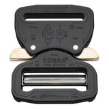 AustriAlpin COBRA PRO STYLE Bältesspänne 38mm XL Aluminium Quick Release Svart