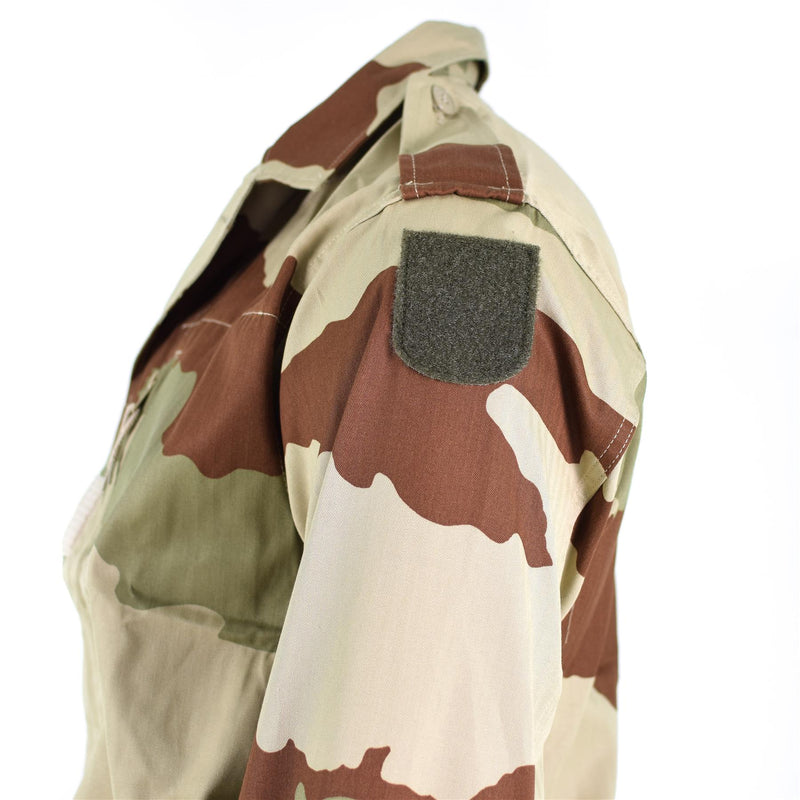 Äkta French Army F2 Jacket Desert Camouflage France Militäröverskottsfrågan