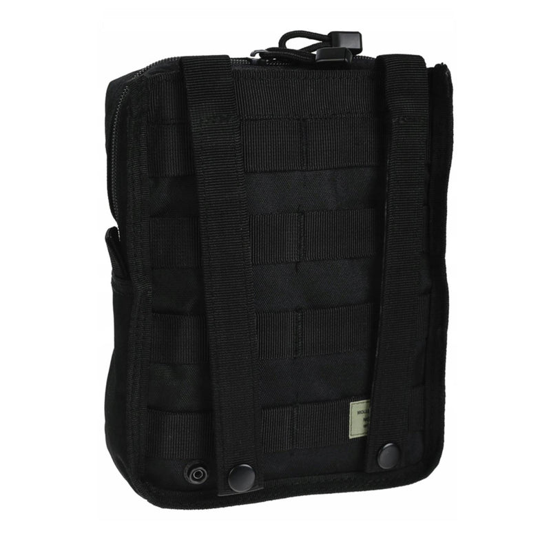 Mil-Tec Tactical Belt Pouch Molle Attachment dragkedja Stängningsverktygsväska svart