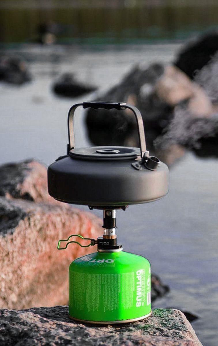 Optimus Terra Kettle Lightweight Vandring Survival Camp Pot Bushcraft Ultralight