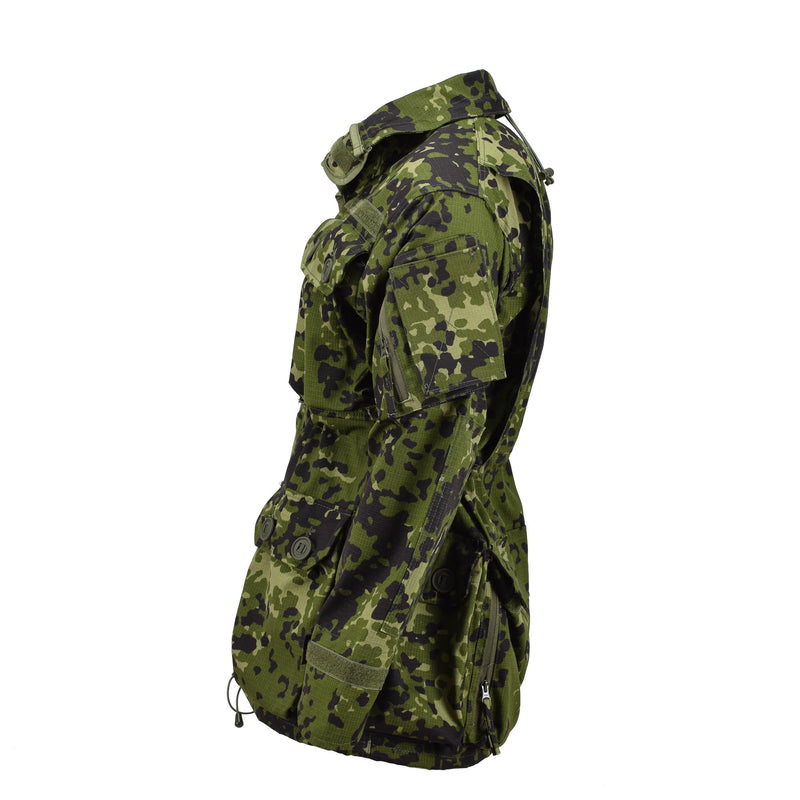 TACGEAR -märke dansk militär stil smock jacka ripstop commando m84 kamouflage