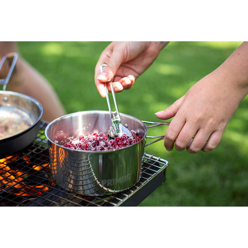 Primus lägereld matlagning set rostfritt stål allt-i-ett vandring camping köksredskap