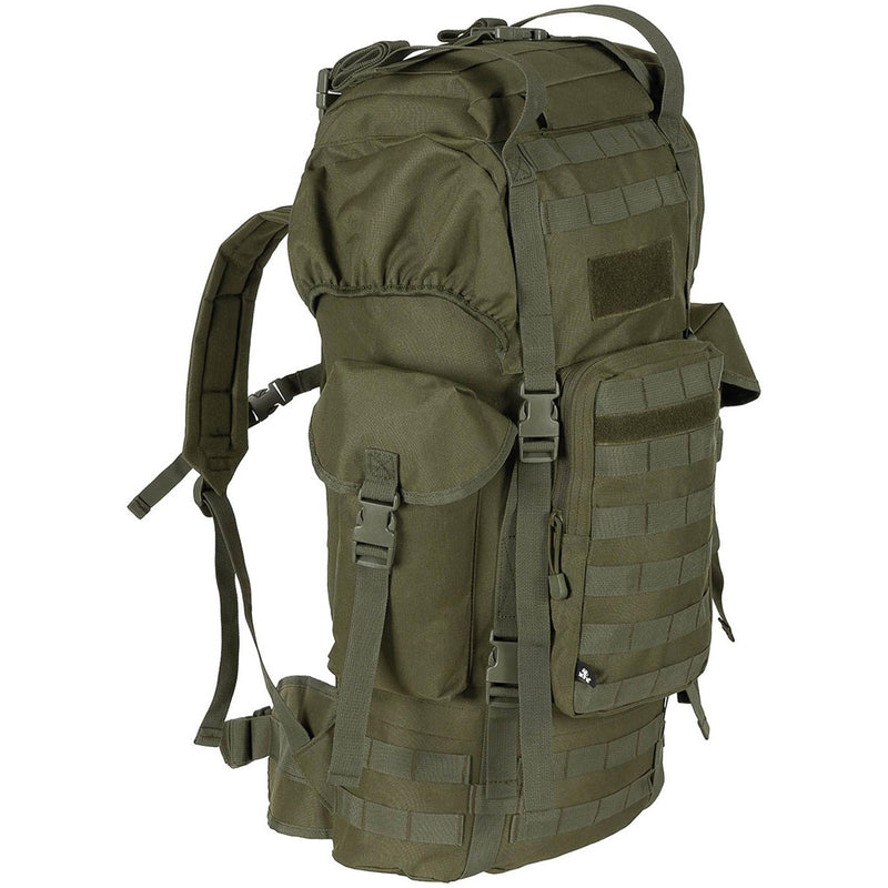 MFH Brand Army BW Combat Tactical Molle 65L ryggsäck Aluminium Rod Field Bag Ny